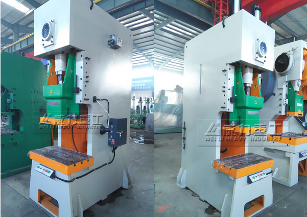 JH21-125噸氣動沖床高性能壓力機生產車間及公司實景拍攝圖