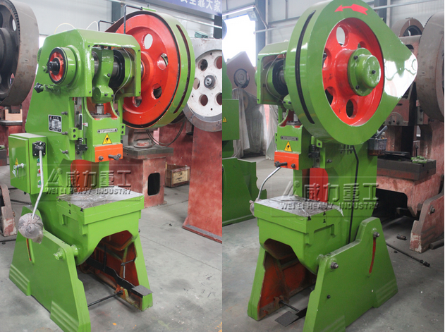 JC23-40噸可傾沖床壓力機多少錢一臺，歡迎致電山東沖床廠-山東威力重工機床有限公司為您提供詳細產品圖片、技術參數及報價。